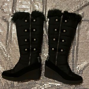 Juicy Couture Faux Fur Boots